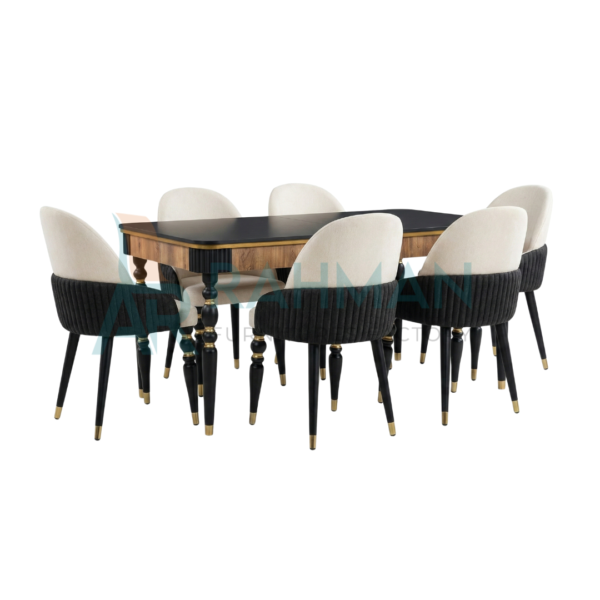 Modern Luxury 6-Seater Dining Set