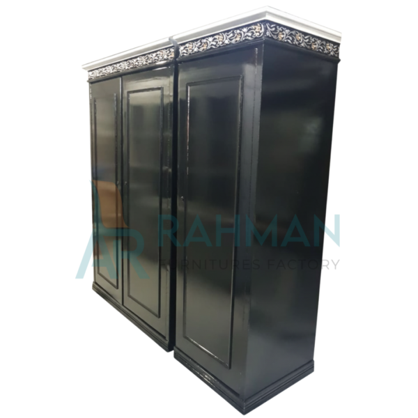 Royal Black Floral Top Wardrobe