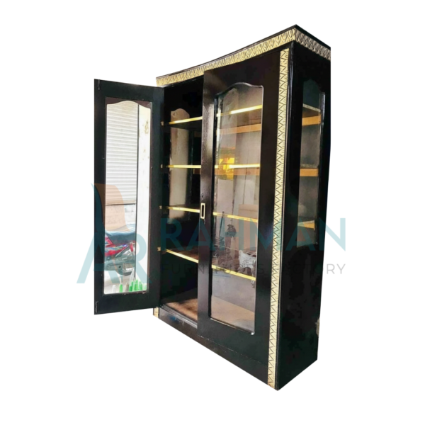 Modern Black High Gloss Showcase