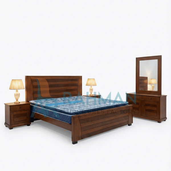 D Line Classic Wooden Bed Set