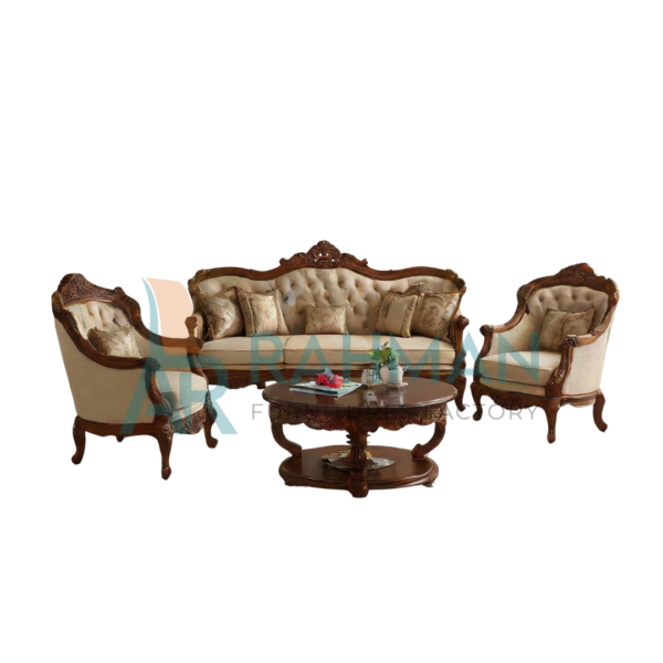 Classical Antique Wooden Sofa Set